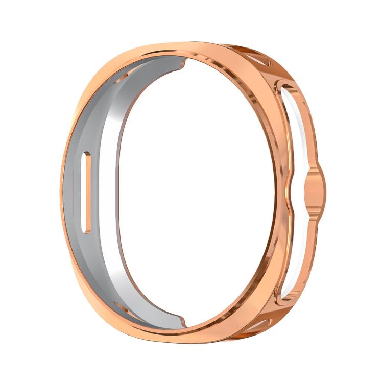 For Samsung Galaxy Watch8 Classic 46mm ENKAY Hat-Prince 2 in 1 Electroplated Soft TPU Cover with Full Coverage PMMA Soft Film