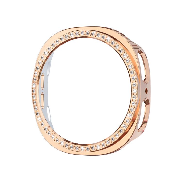 For Samsung Galaxy Watch8 40mm ENKAY Hat-Prince Diamond PC Watch Cover with Full Coverage PMMA Soft Film