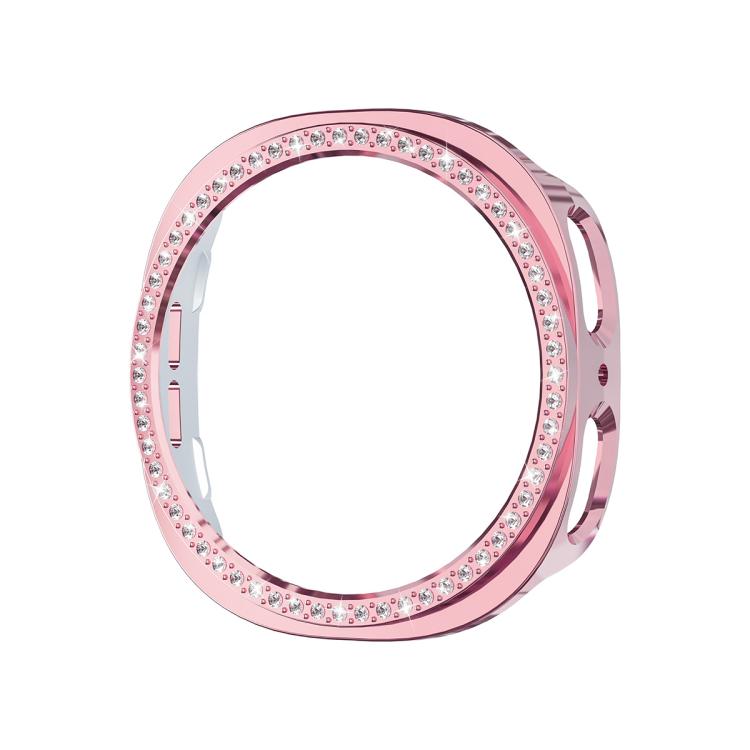 For Samsung Galaxy Watch8 44mm ENKAY Hat-Prince Diamond PC Watch Cover with Full Coverage PMMA Soft Film