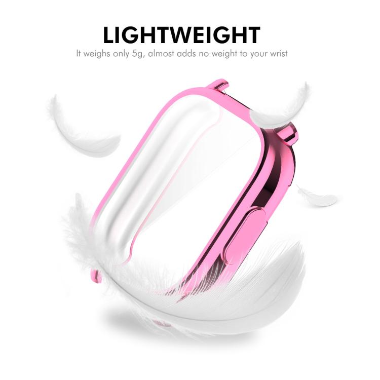 For Redmi Watch 5 Lite ENKAY Hat-Prince Electroplated Soft TPU Watch Cover with Screen Film