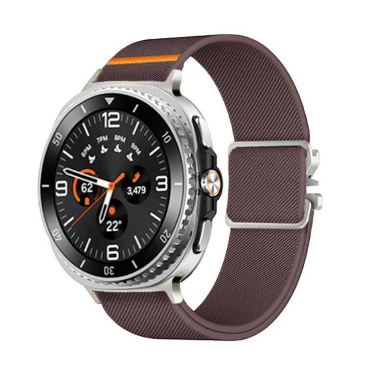 For Samsung Galaxy Watch8 / Watch8 Classic Parachute Buckle Stretch Nylon Watch Band