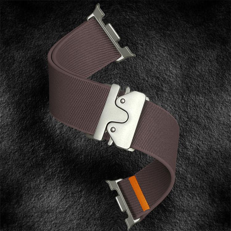 For Samsung Galaxy Watch8 / Watch8 Classic Parachute Buckle Stretch Nylon Watch Band