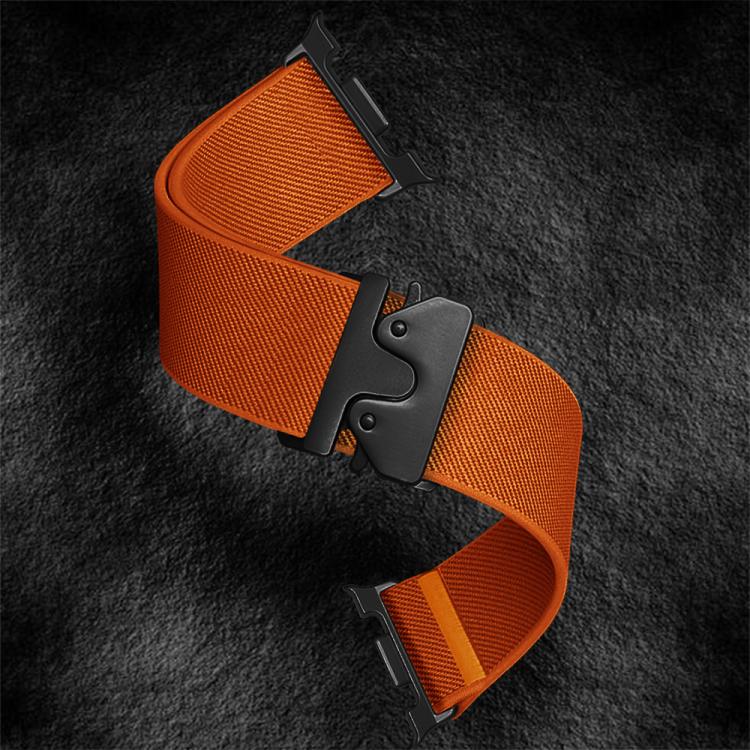 For Samsung Galaxy Watch8 / Watch8 Classic Parachute Buckle Stretch Nylon Watch Band