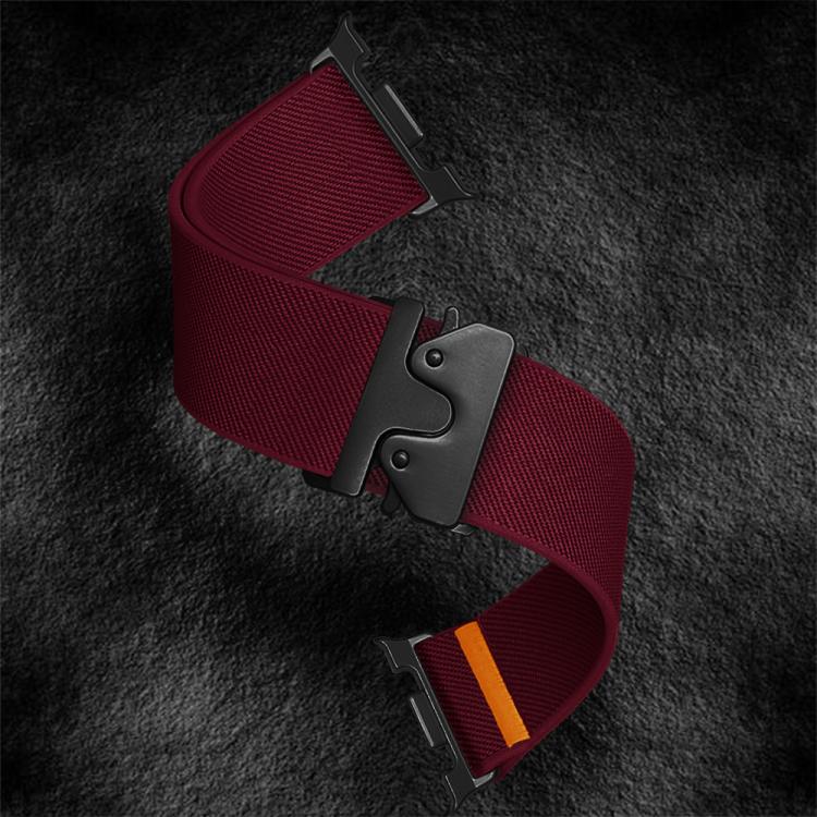 For Samsung Galaxy Watch8 / Watch8 Classic Parachute Buckle Stretch Nylon Watch Band