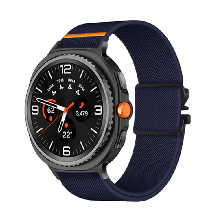 For Samsung Galaxy Watch8 / Watch8 Classic Parachute Buckle Stretch Nylon Watch Band