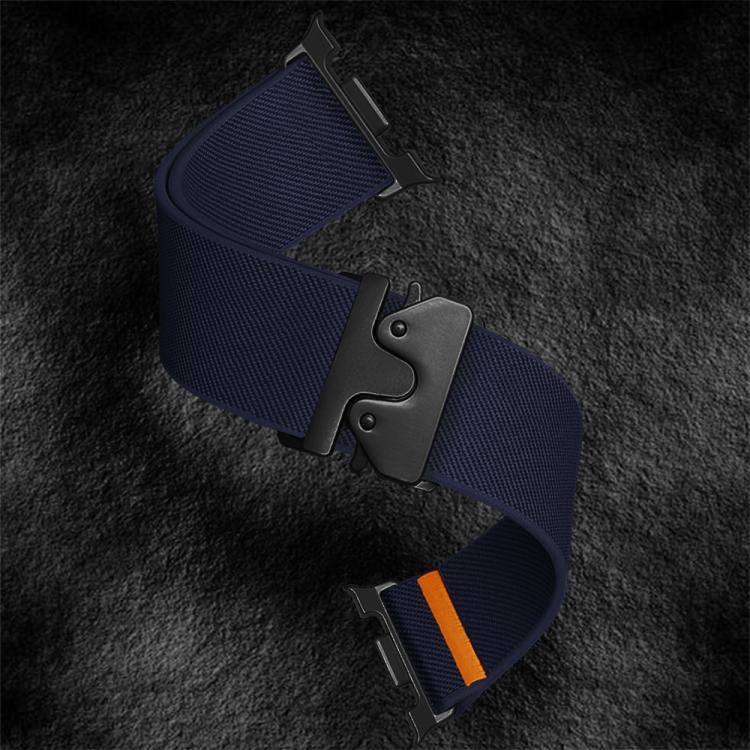 For Samsung Galaxy Watch8 / Watch8 Classic Parachute Buckle Stretch Nylon Watch Band
