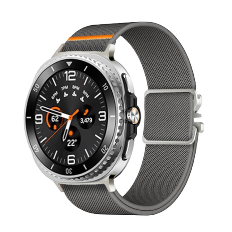 For Samsung Galaxy Watch8 / Watch8 Classic Parachute Buckle Stretch Nylon Watch Band