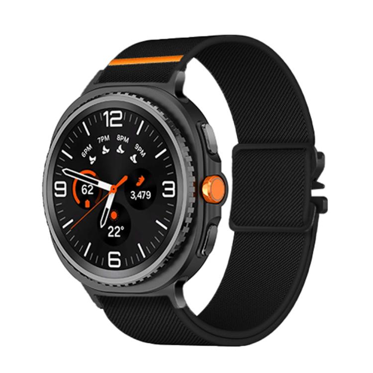 For Samsung Galaxy Watch8 / Watch8 Classic Parachute Buckle Stretch Nylon Watch Band