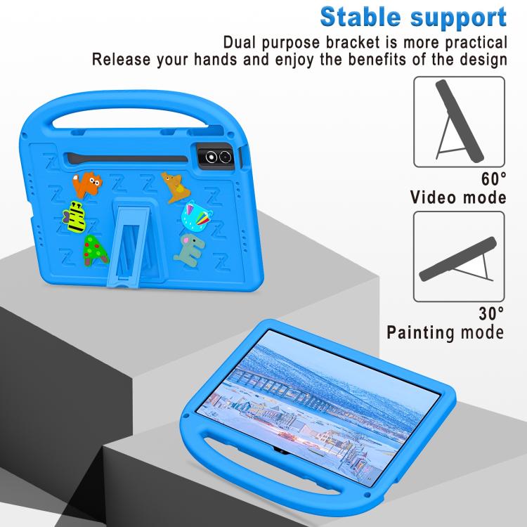For Lenovo Tab P12 2023 12.7 Cartoon Sparrow EVA Shockproof Tablet Case with Shoulder Strap