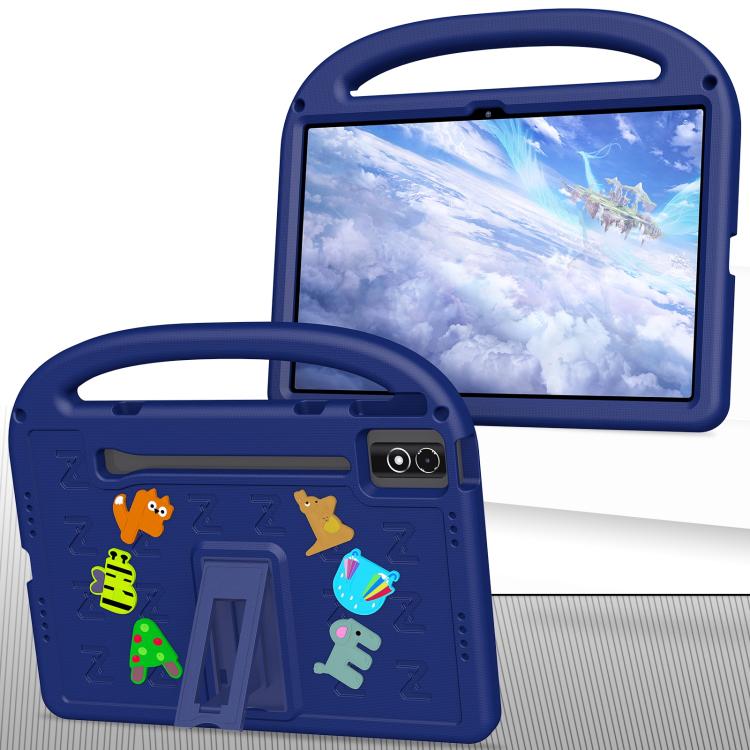 For Lenovo Tab P12 2023 12.7 Cartoon Sparrow EVA Shockproof Tablet Case with Shoulder Strap