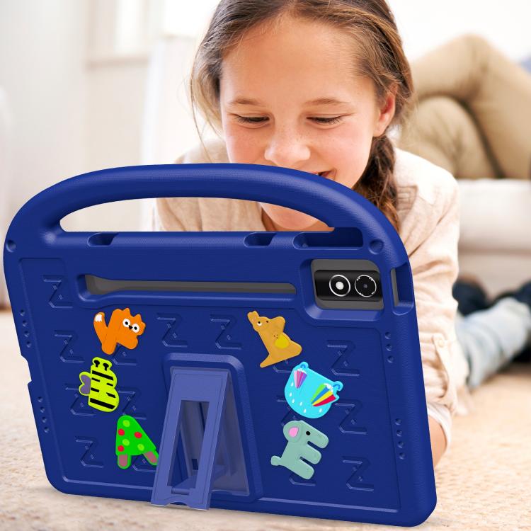 For Lenovo Tab P12 2023 12.7 Cartoon Sparrow EVA Shockproof Tablet Case with Shoulder Strap