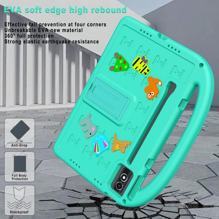 For Lenovo Tab P12 2023 12.7 Cartoon Sparrow EVA Shockproof Tablet Case with Shoulder Strap