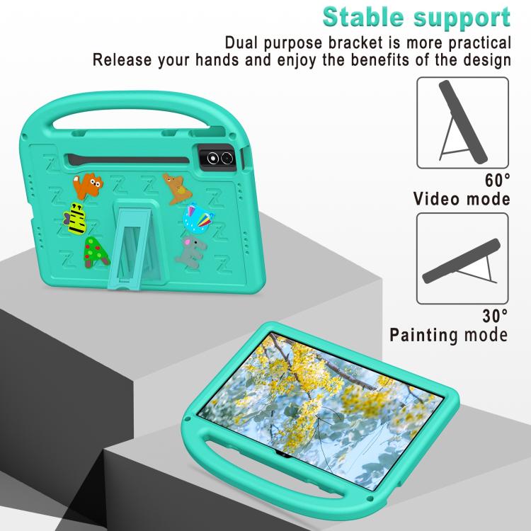 For Lenovo Tab P12 2023 12.7 Cartoon Sparrow EVA Shockproof Tablet Case with Shoulder Strap