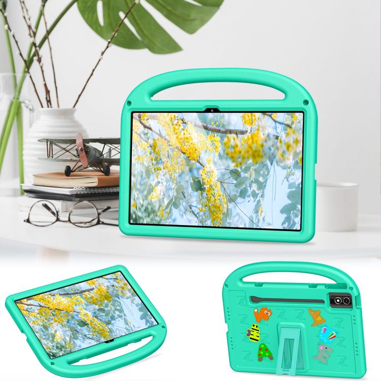 For Lenovo Tab P12 2023 12.7 Cartoon Sparrow EVA Shockproof Tablet Case with Shoulder Strap
