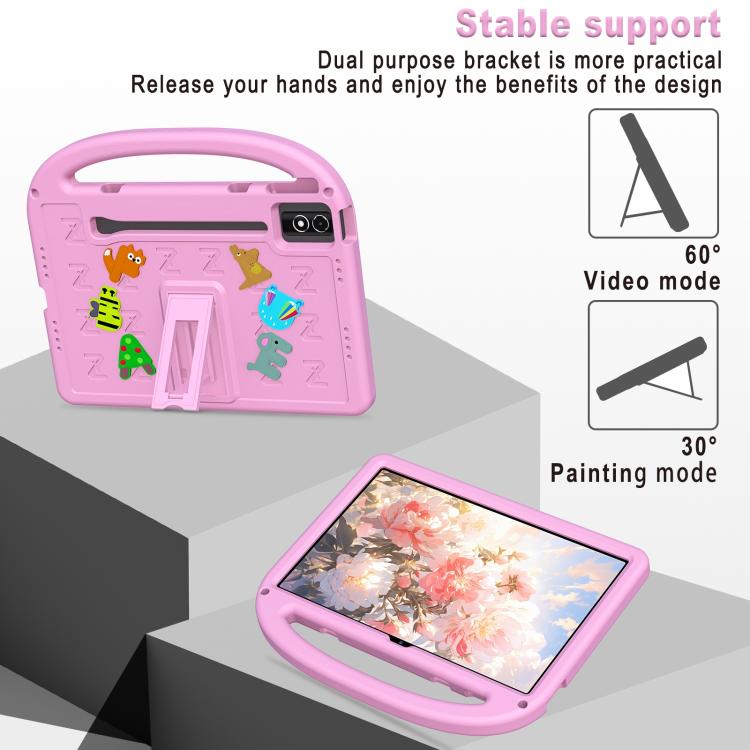 For Lenovo Tab P12 2023 12.7 Cartoon Sparrow EVA Shockproof Tablet Case with Shoulder Strap