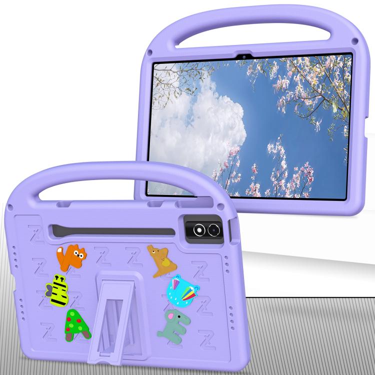 For Lenovo Tab P12 2023 12.7 Cartoon Sparrow EVA Shockproof Tablet Case with Shoulder Strap
