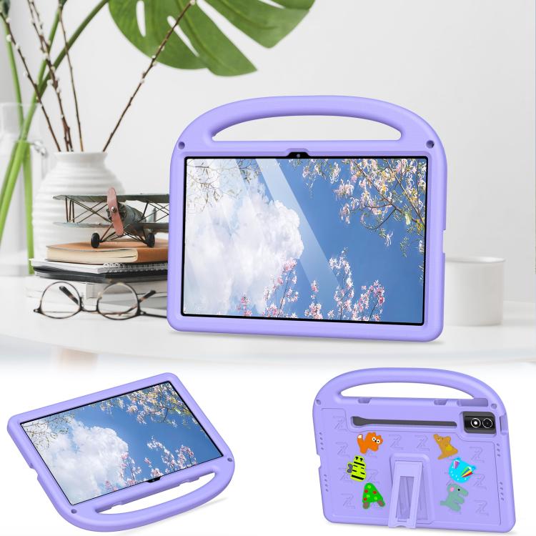 For Lenovo Tab P12 2023 12.7 Cartoon Sparrow EVA Shockproof Tablet Case with Shoulder Strap