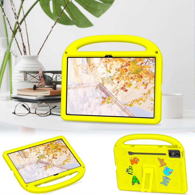 For Lenovo Tab P12 2023 12.7 Cartoon Sparrow EVA Shockproof Tablet Case with Shoulder Strap