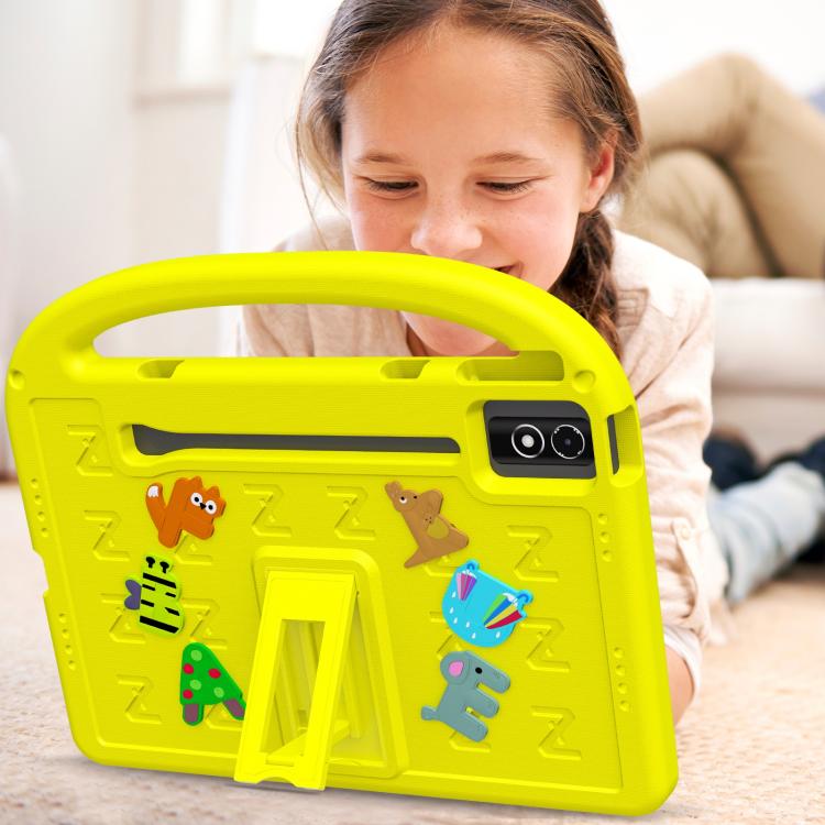 For Lenovo Tab P12 2023 12.7 Cartoon Sparrow EVA Shockproof Tablet Case with Shoulder Strap