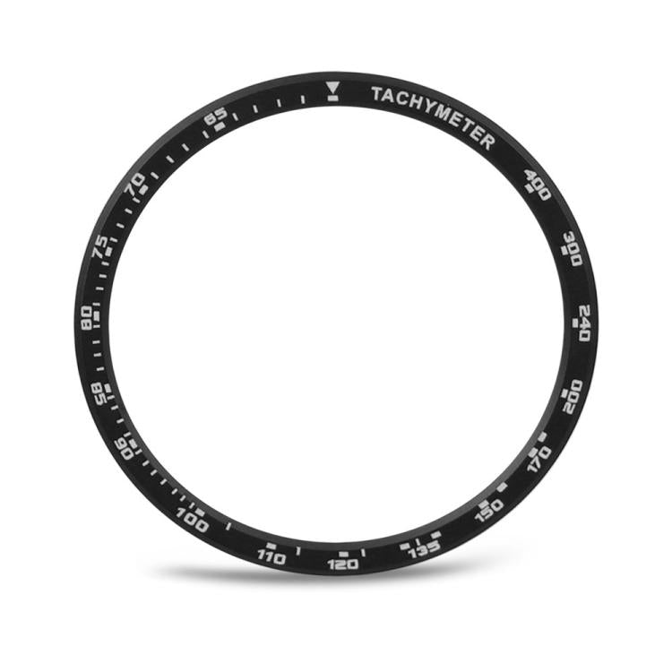 For Samsung Galaxy Watch8 40mm Speed Bezel and Solid Color Stitched Silicone Watch Band