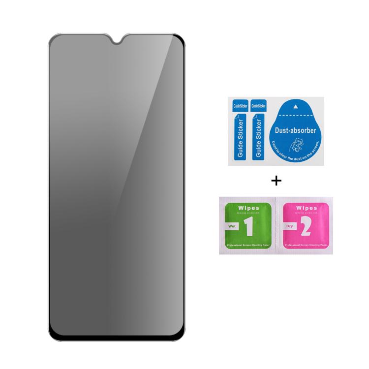 For Samsung Galaxy A07 5G JUNSUNMAY 25pcs Silk Print Full Coverage Privacy Tempered Glass Film