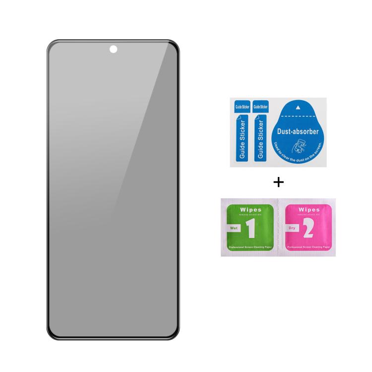 For Samsung Galaxy A55 5G JUNSUNMAY 25pcs Silk Print Full Coverage Privacy Tempered Glass Film