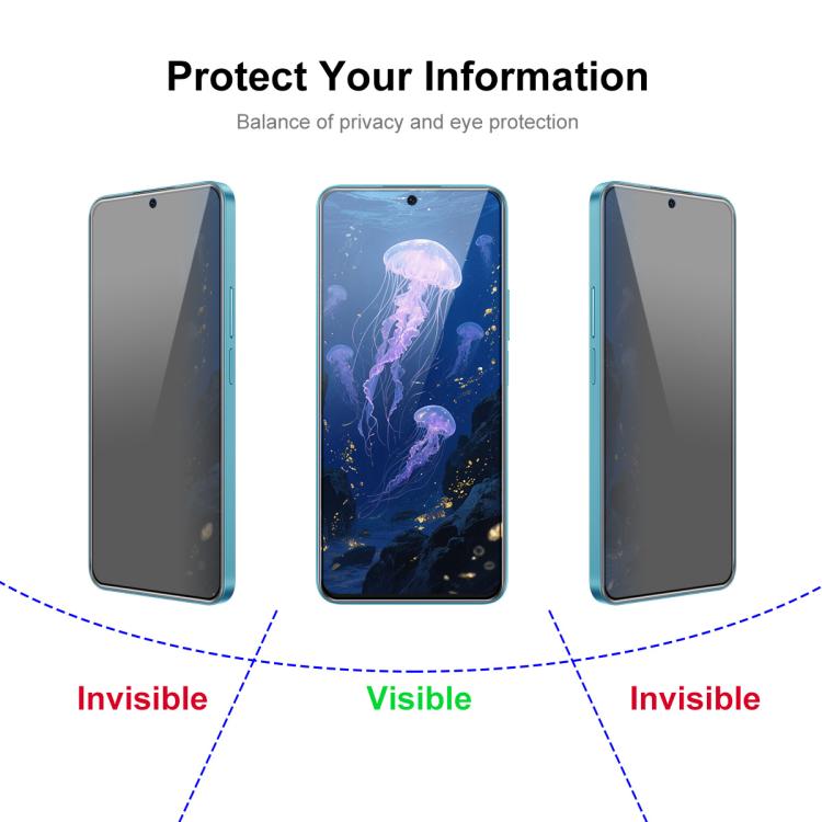 For OnePlus Nord CE4 Lite JUNSUNMAY 25pcs Silk Print Full Coverage Privacy Tempered Glass Film