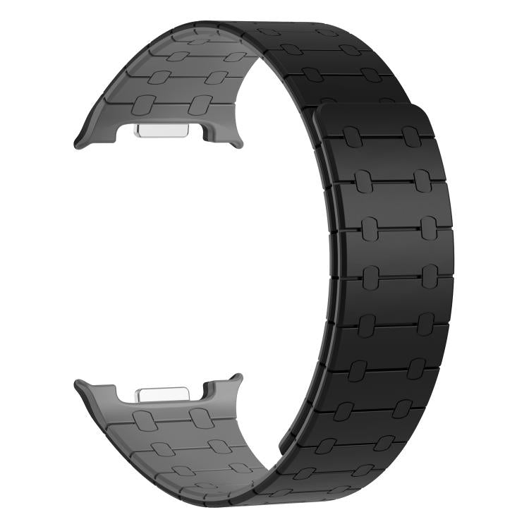 For Samsung Galaxy Watch8 / Watch8 Classic Integrated Magnetic Silicone Watch Band