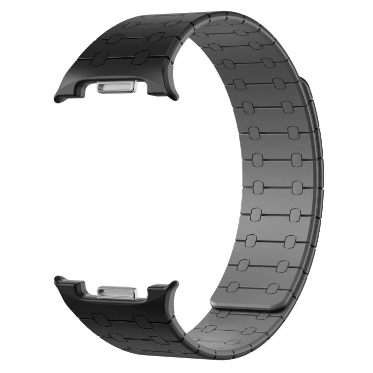 For Samsung Galaxy Watch8 / Watch8 Classic Integrated Magnetic Silicone Watch Band