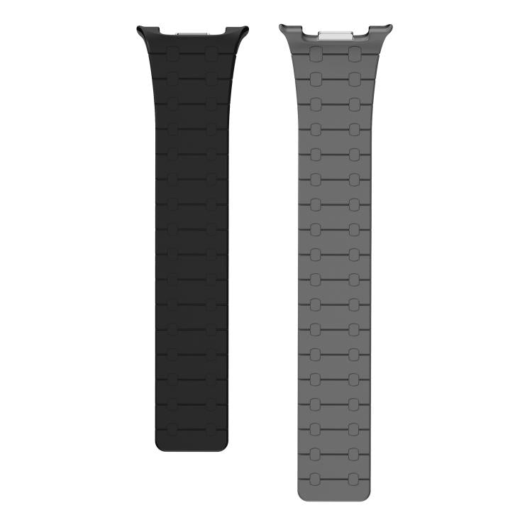 For Samsung Galaxy Watch8 / Watch8 Classic Integrated Magnetic Silicone Watch Band