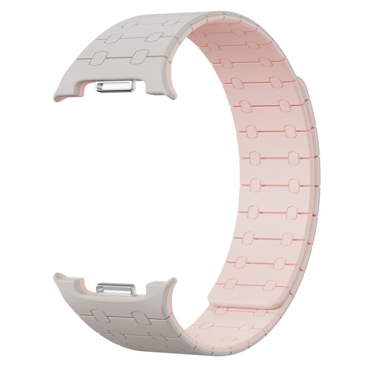 For Samsung Galaxy Watch8 / Watch8 Classic Integrated Magnetic Silicone Watch Band
