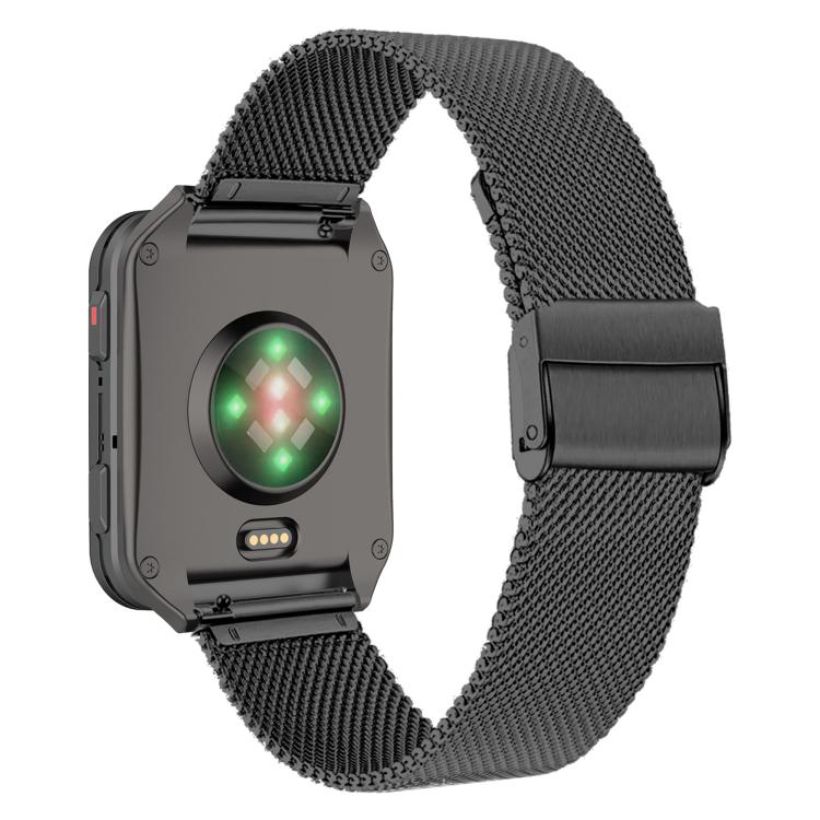 For Garmin Venu X1 Double Buckle Milanese Stainless Steel Watch Band