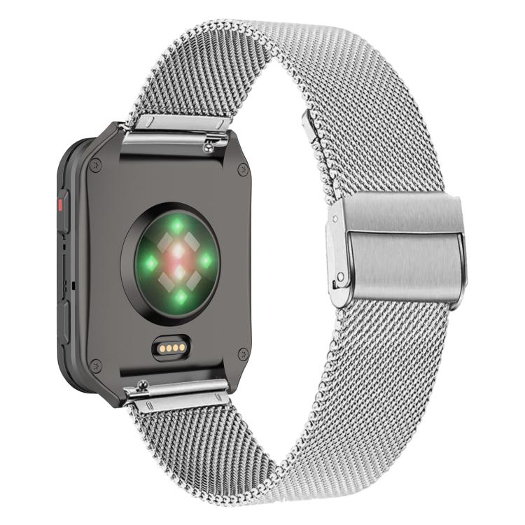 For Garmin Venu X1 Double Buckle Milanese Stainless Steel Watch Band