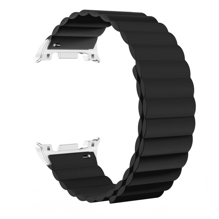 For Samsung Galaxy Watch8 / Watch8 Classic Magnetic Silicone Watch Band