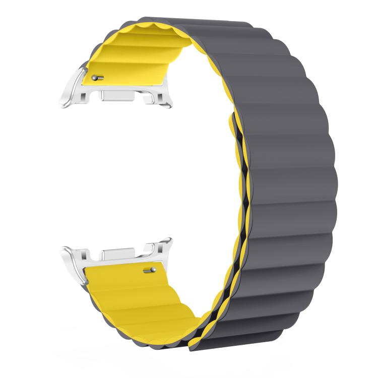For Samsung Galaxy Watch8 / Watch8 Classic Magnetic Silicone Watch Band