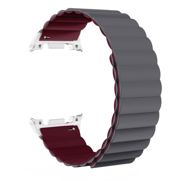 For Samsung Galaxy Watch8 / Watch8 Classic Magnetic Silicone Watch Band