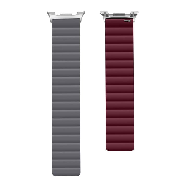 For Samsung Galaxy Watch8 / Watch8 Classic Magnetic Silicone Watch Band
