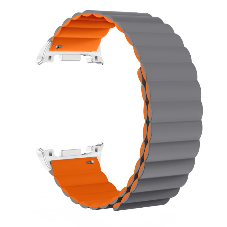 For Samsung Galaxy Watch8 / Watch8 Classic Magnetic Silicone Watch Band