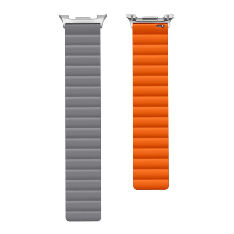 For Samsung Galaxy Watch8 / Watch8 Classic Magnetic Silicone Watch Band
