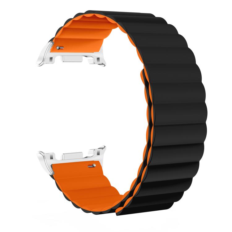For Samsung Galaxy Watch8 / Watch8 Classic Magnetic Silicone Watch Band