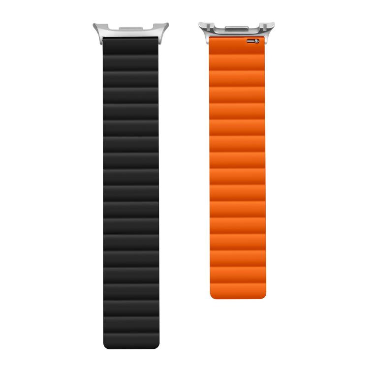 For Samsung Galaxy Watch8 / Watch8 Classic Magnetic Silicone Watch Band