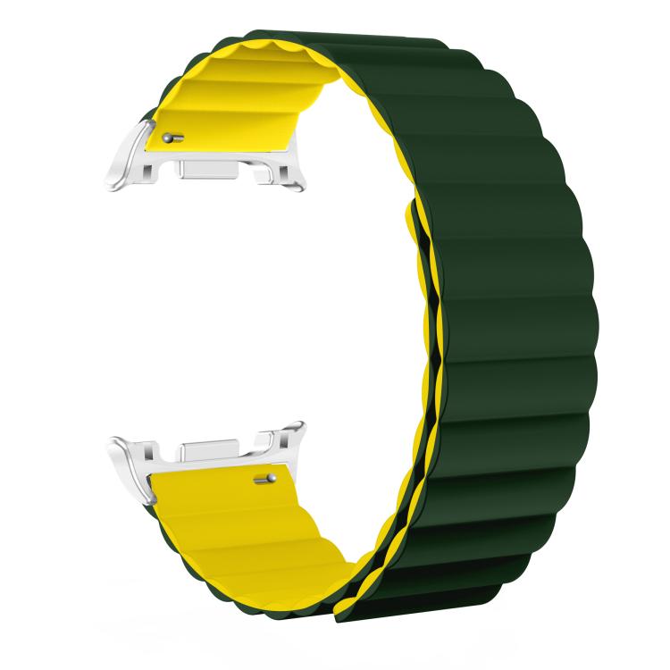 For Samsung Galaxy Watch8 / Watch8 Classic Magnetic Silicone Watch Band