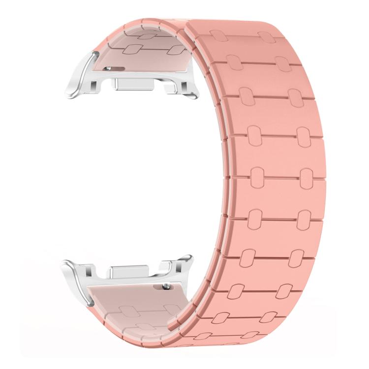 For Samsung Galaxy Watch8 / Watch8 Classic Two Color Loop Magnetic Silicone Watch Band