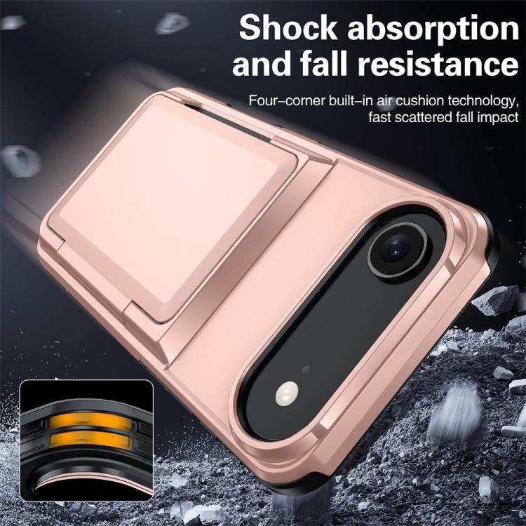 For iPhone Air Kalebol Flip Card Wallet Holder Shockproof Phone Case