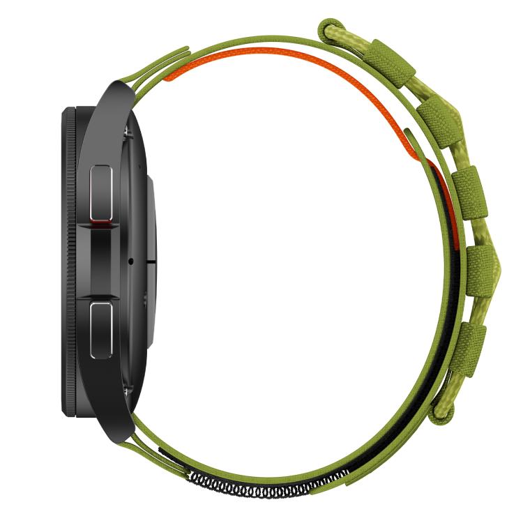 22mm Universal Braided Cord Nylon Hook and Loop Fastener Watch Band