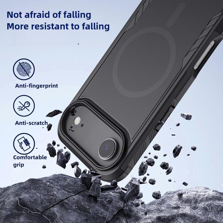 For iPhone Air Kalebol 2 in 1 Matte MagSafe Shockproof Phone Case