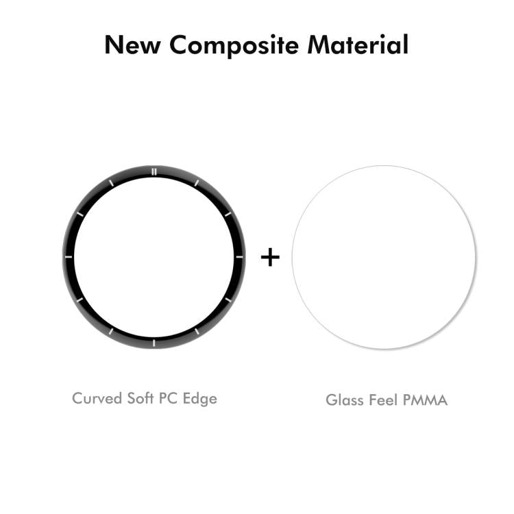 For OnePlus Watch 3 43mm ENKAY 3D Full Coverage Soft PC Edge PMMA HD Screen Protector Film