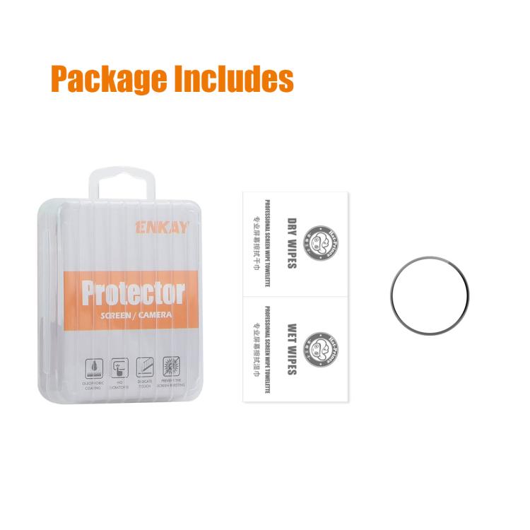 For OnePlus Watch 3 46mm ENKAY 3D Full Coverage Soft PC Edge PMMA HD Screen Protector Film