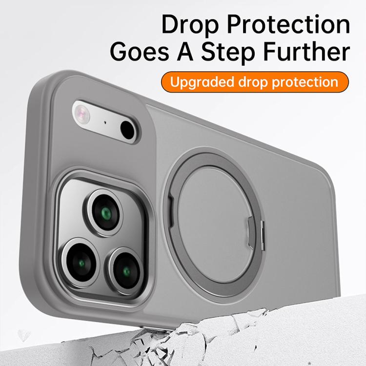 For iPhone 17 Pro Kalebol Rotating Magnetic Holder MagSafe Phone Case