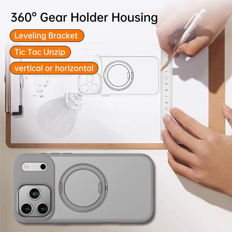 For iPhone 17 Pro Kalebol Rotating Magnetic Holder MagSafe Phone Case